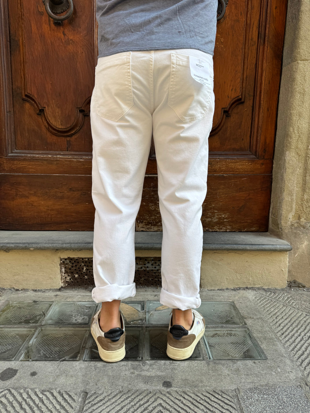 Jeans Bulldenim di Hamaki-Ho panna