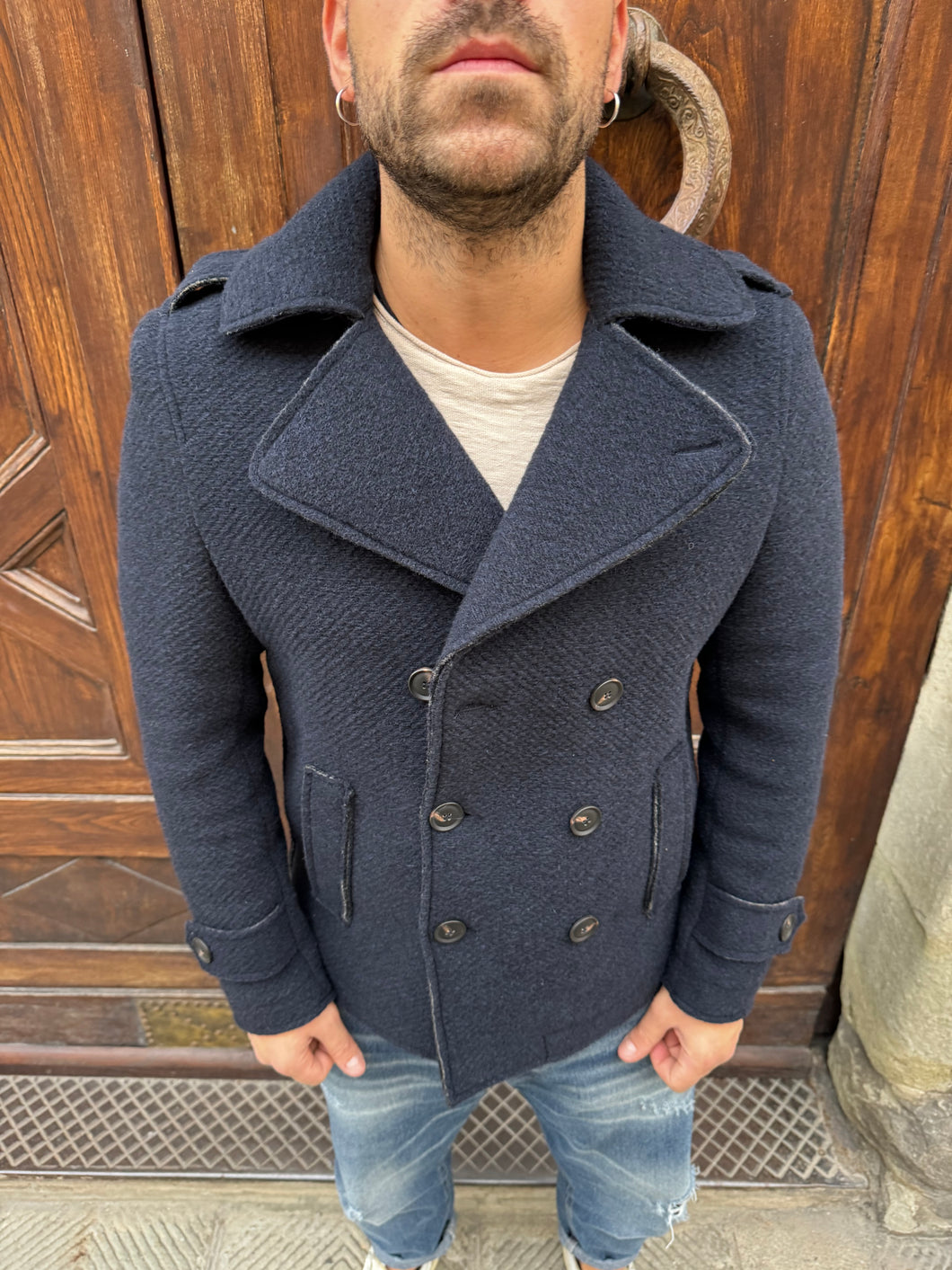 Cappotto Peacoat Doppiopetto