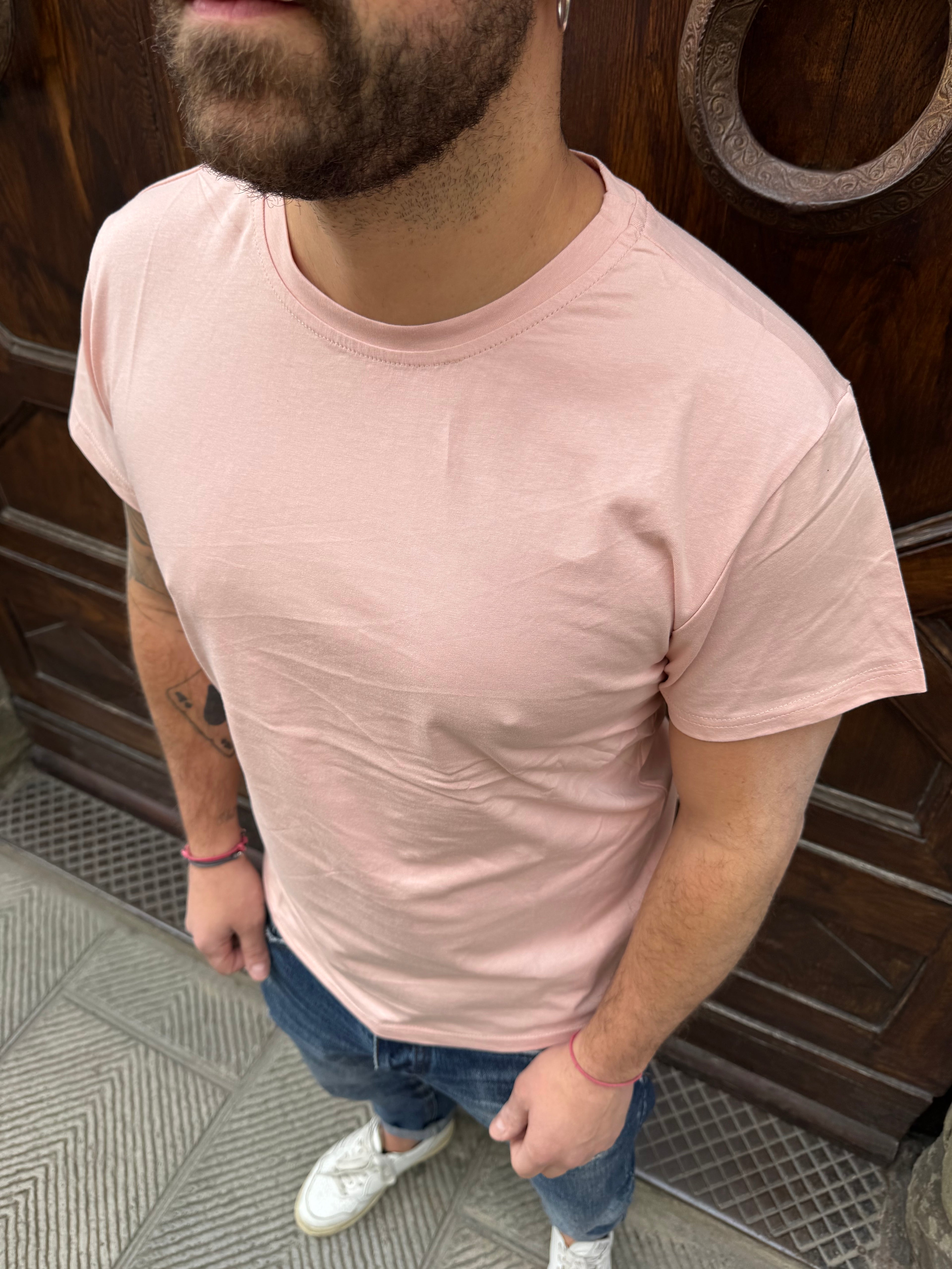 T-shirt Colour di Telamira rosa
