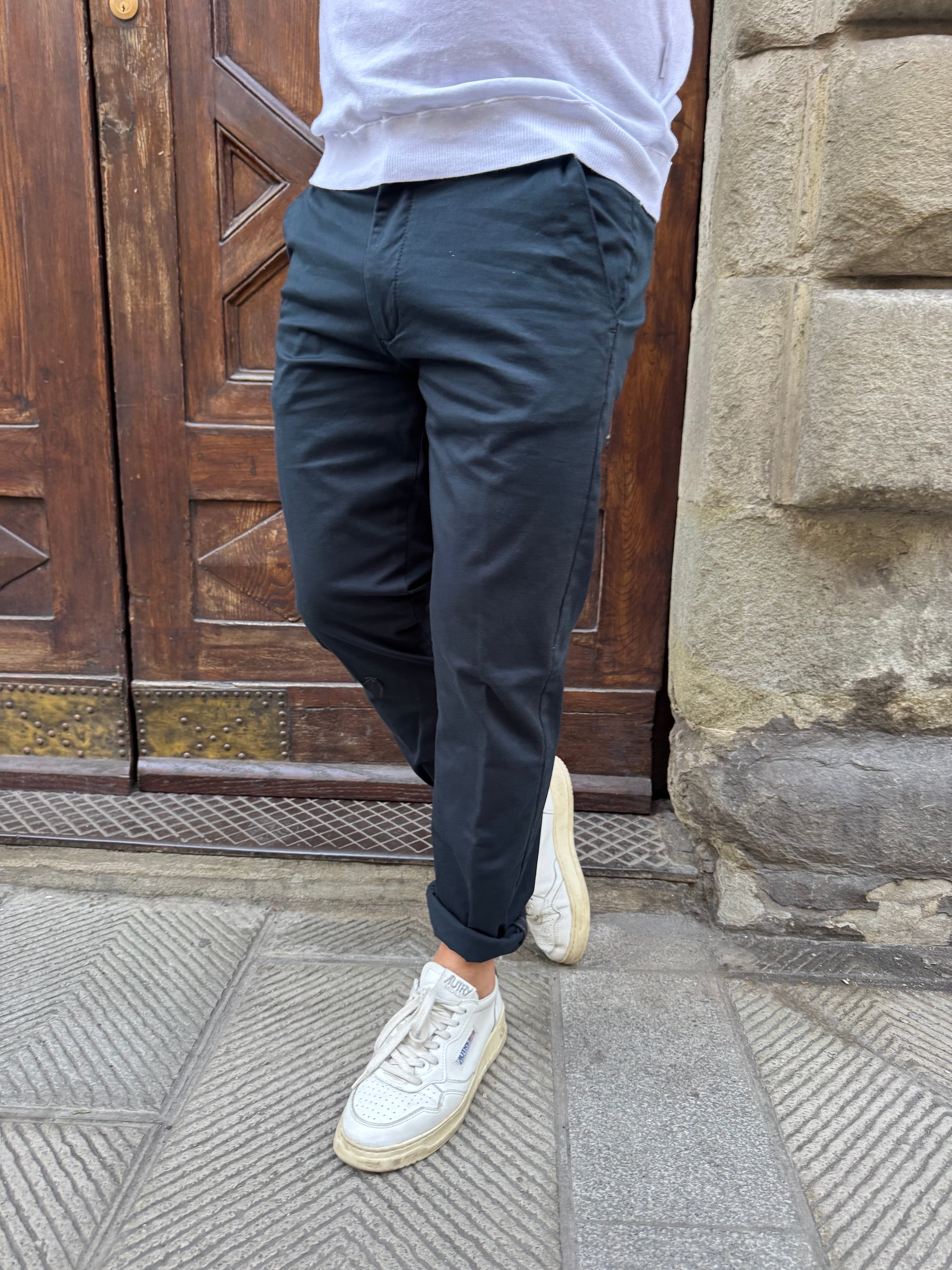 Pantalone Chinos di Hamaki-Ho blu