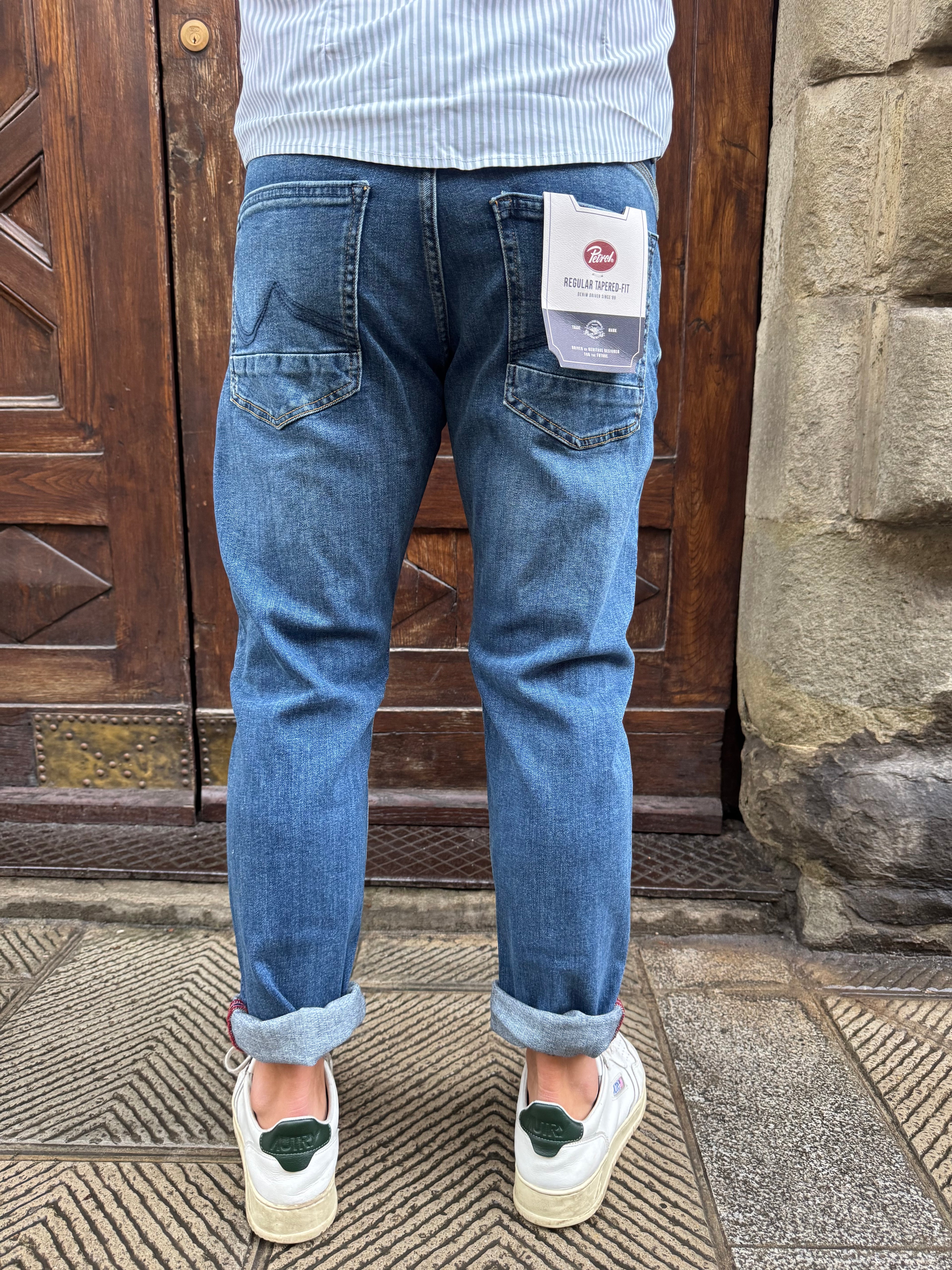 Jeans Russel di Petrol