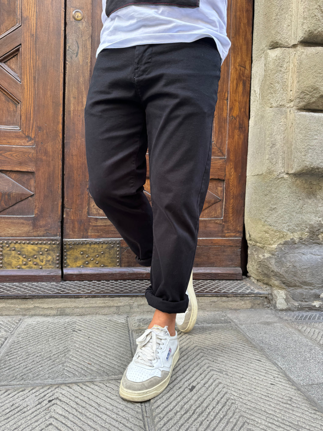 Pantalone Denim di HAMAKI HO nero