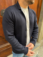 Giacca cardigan Roma di Hamaki-Ho blu