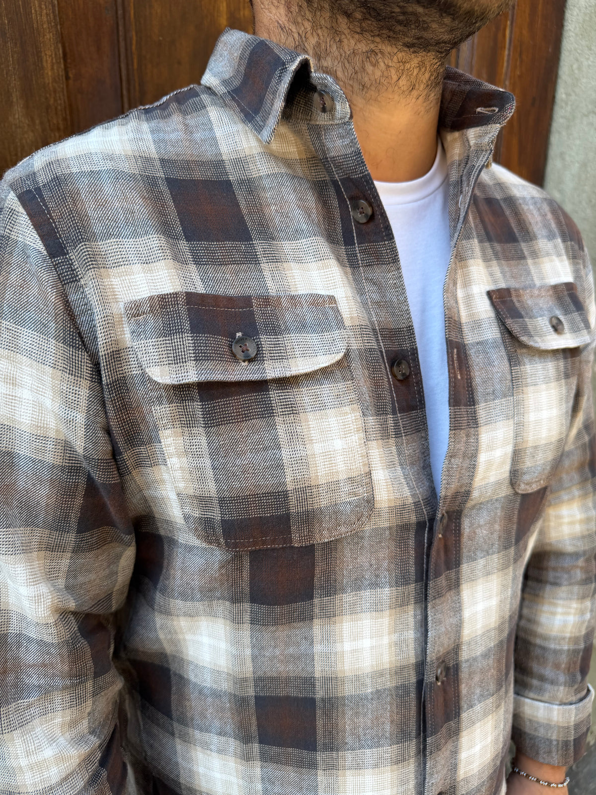 Camicia quadro 01 di Petrol Ind. Moro
