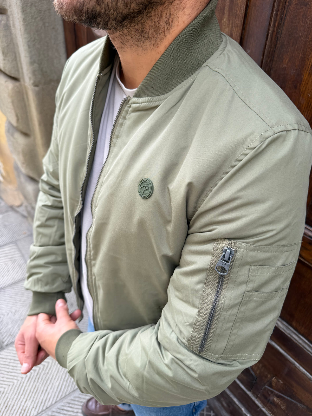Bomber di Petrol Ind. verde