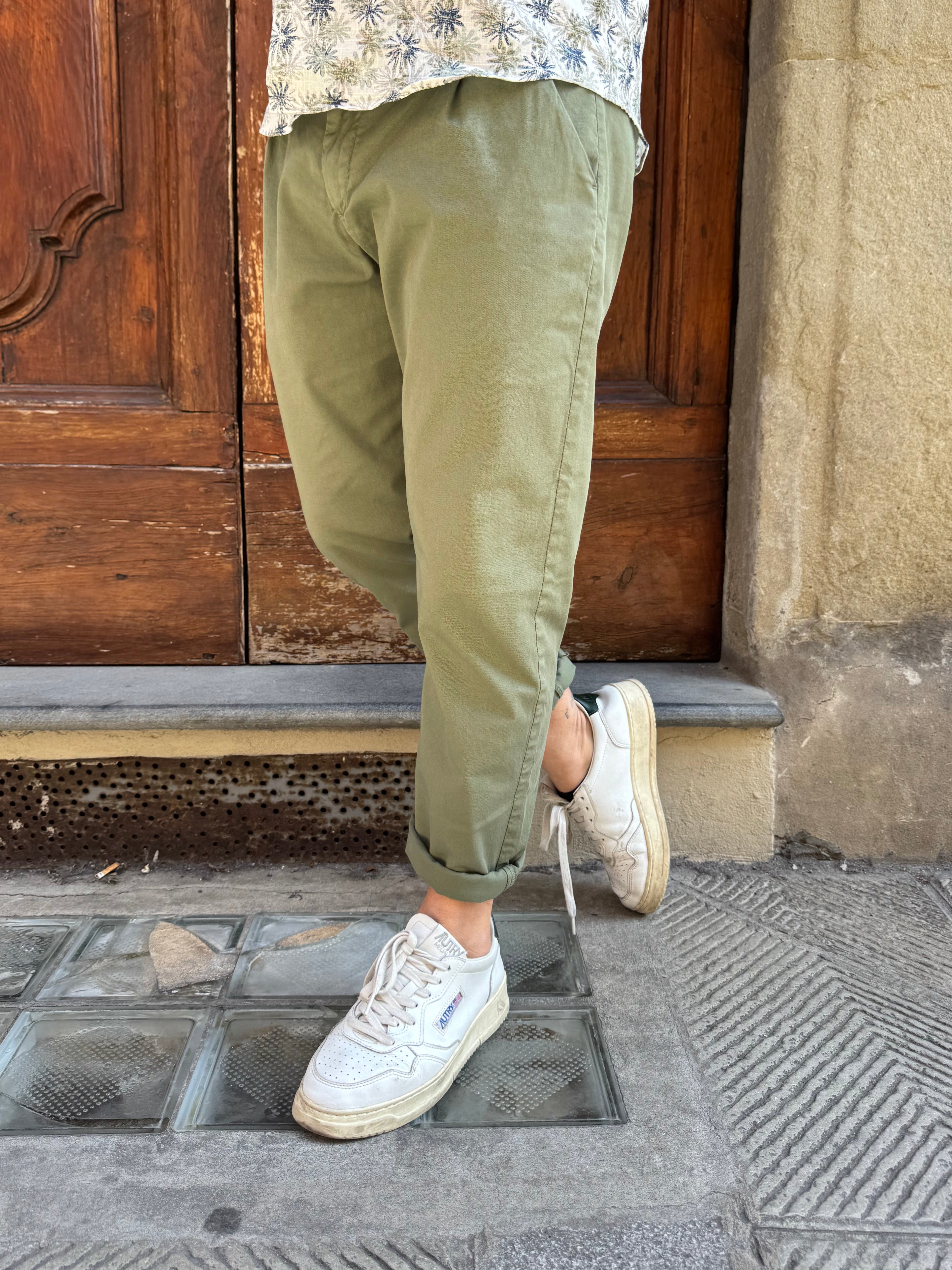 Pantalone Mike di 3.9 verde