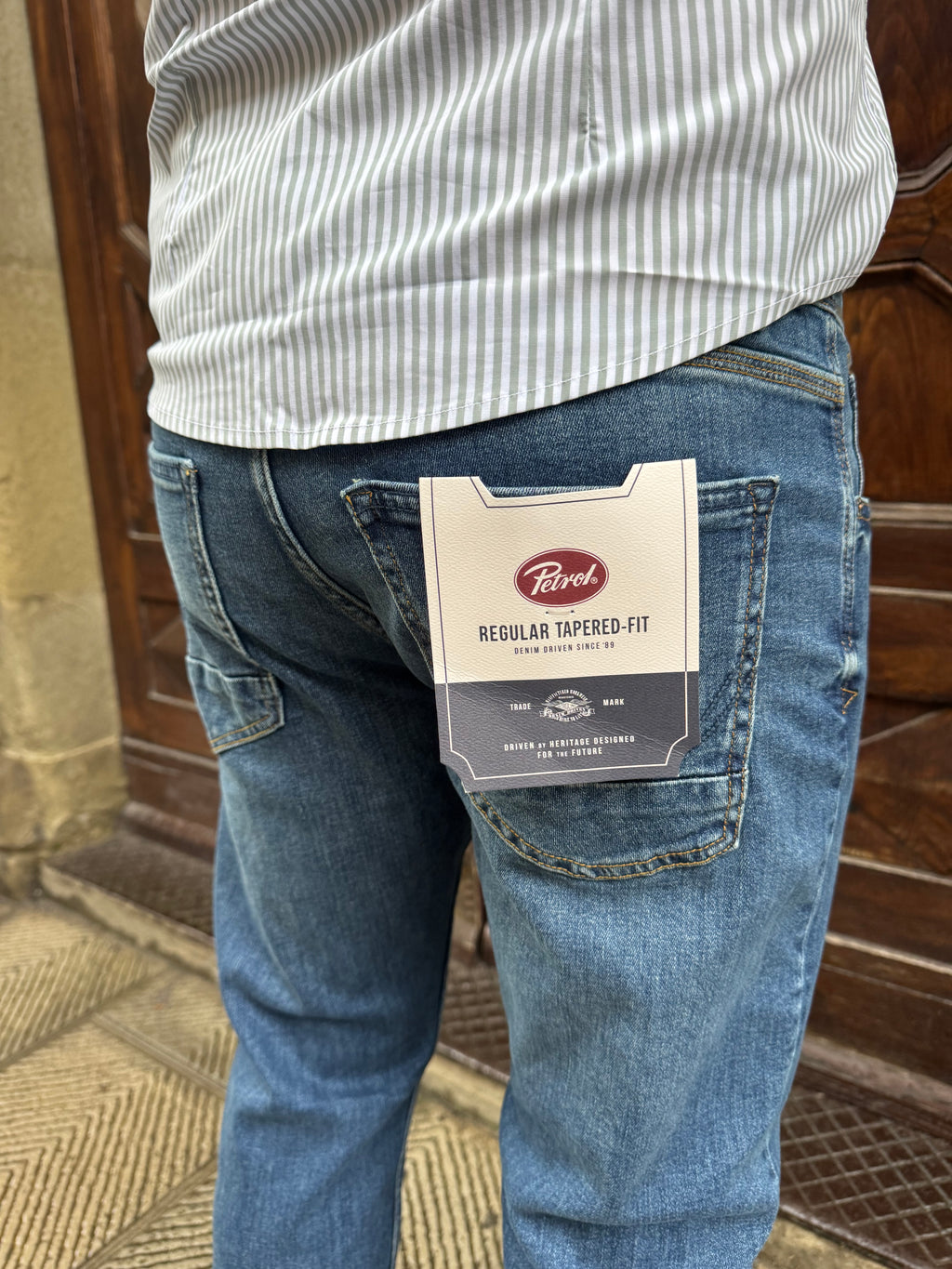Jeans Russel di Petrol