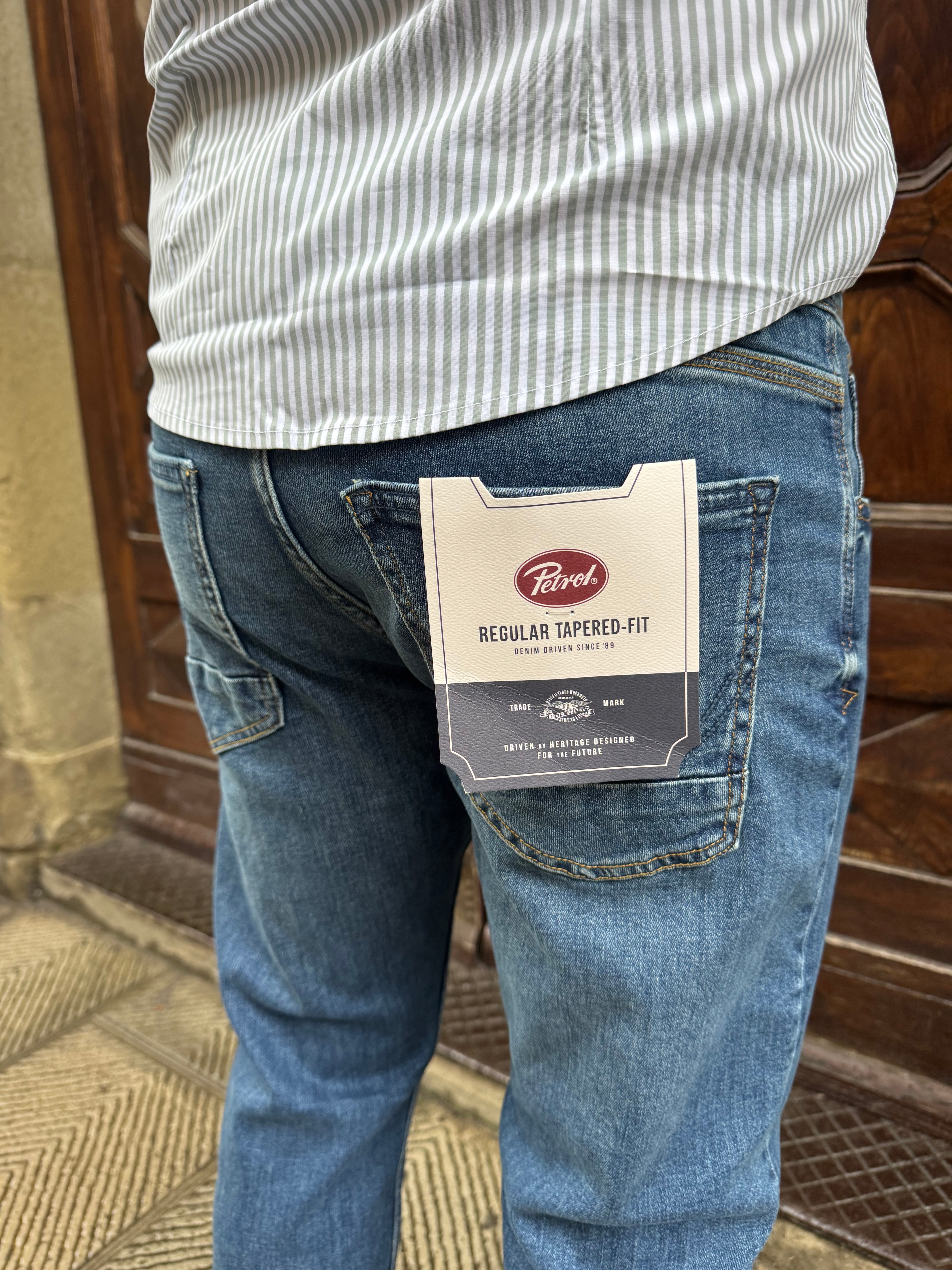 Jeans Russel di Petrol