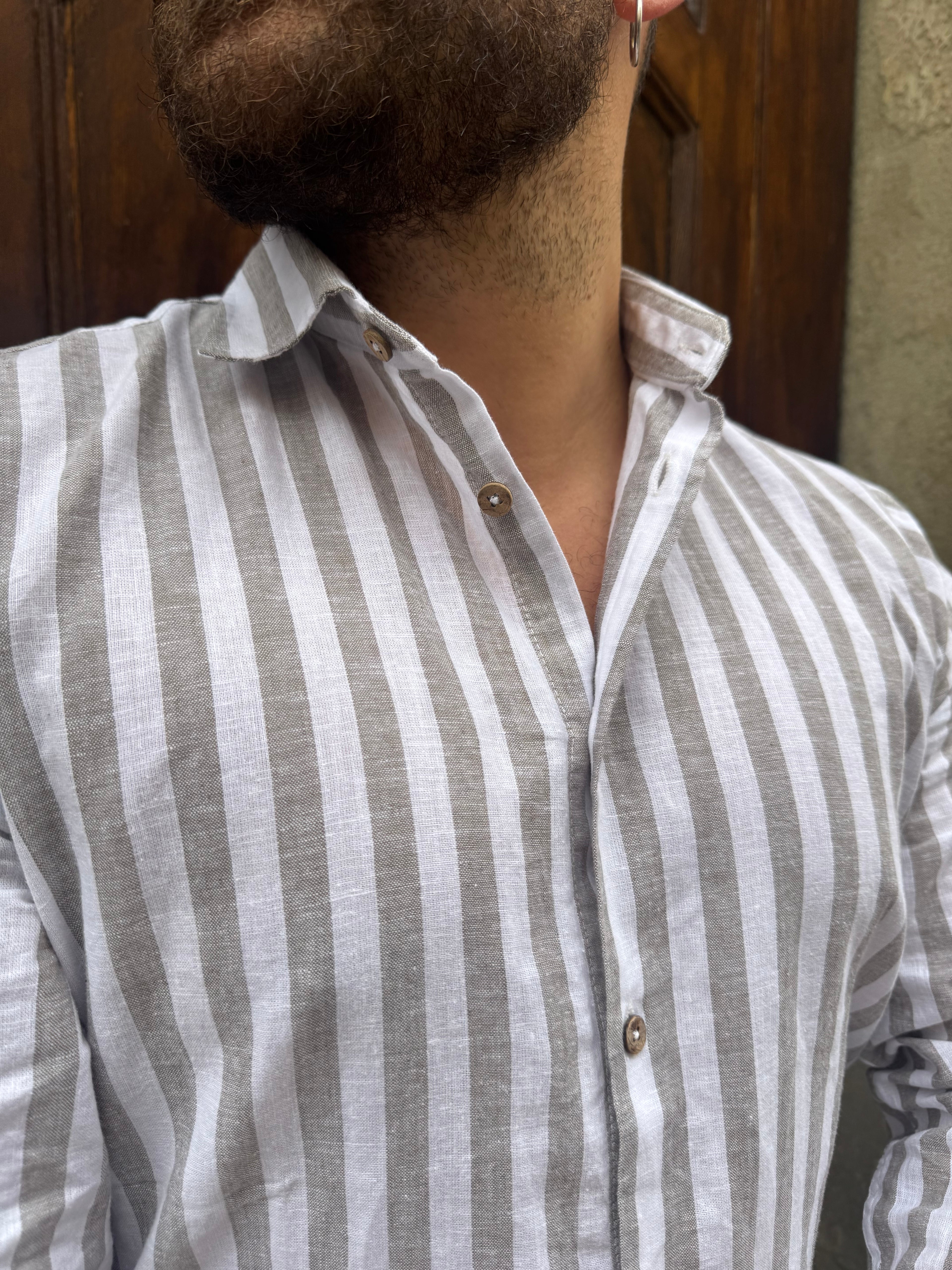 Camicia Summer di Hamaki-Ho verde