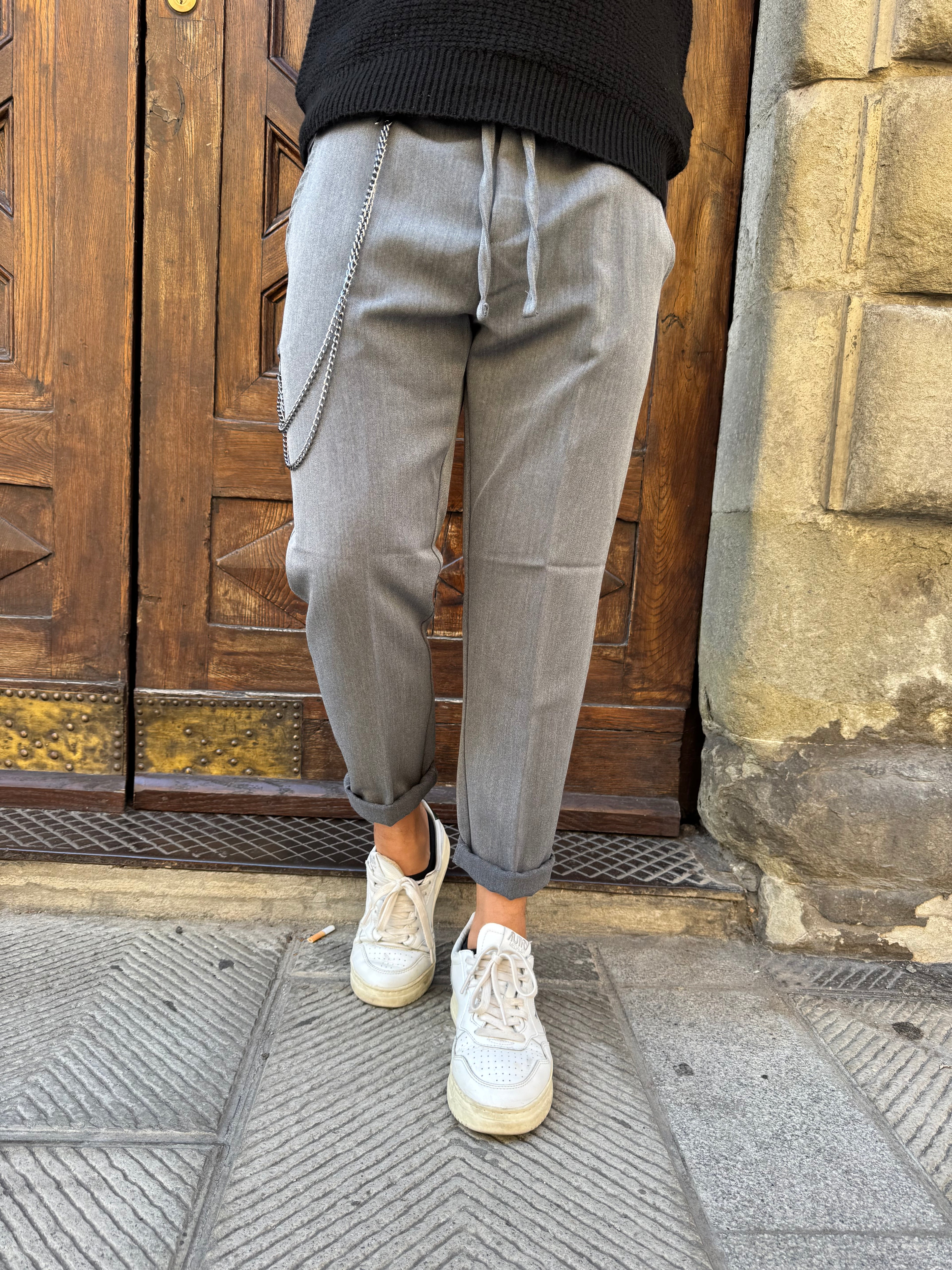 Pantalaccio Japan di Myden grigio