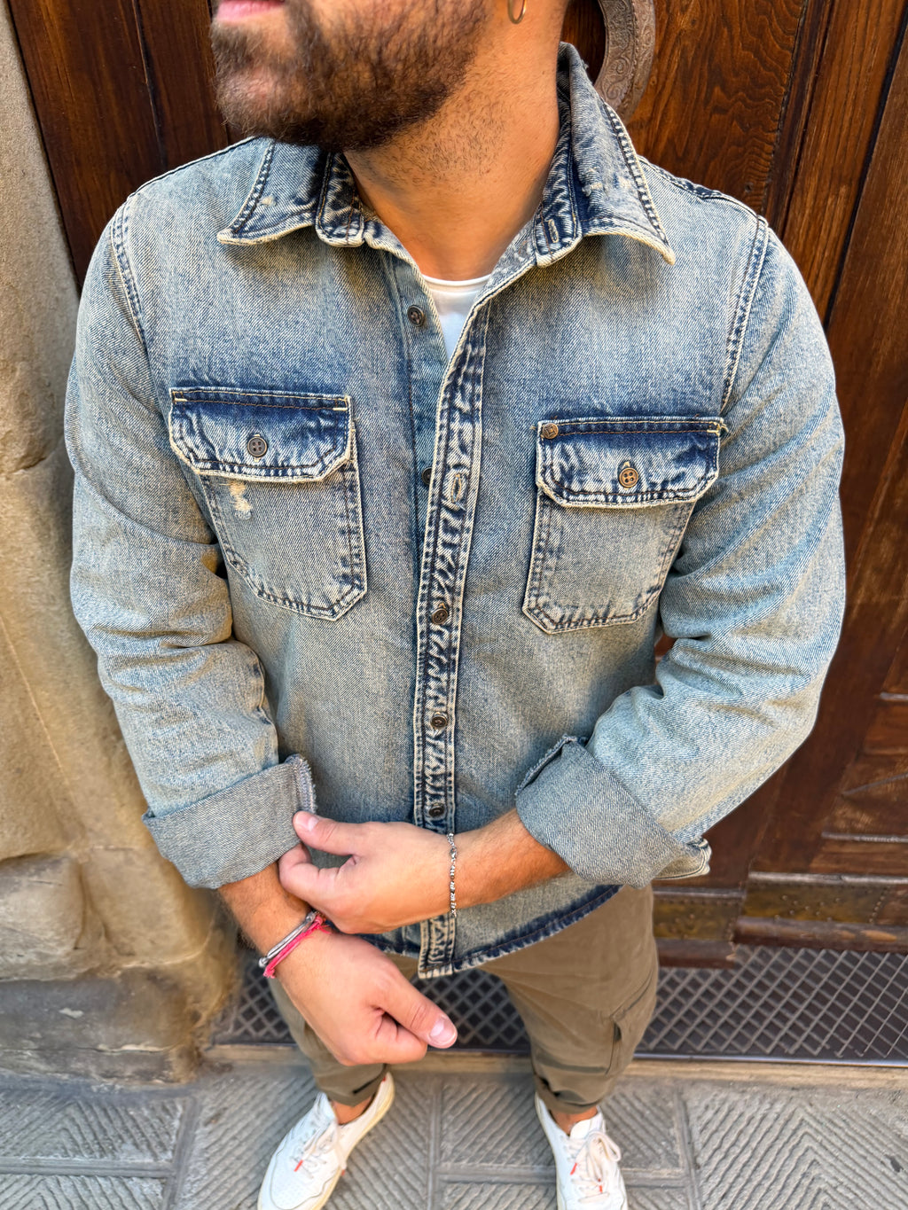 Overshirt in Denim di Pont