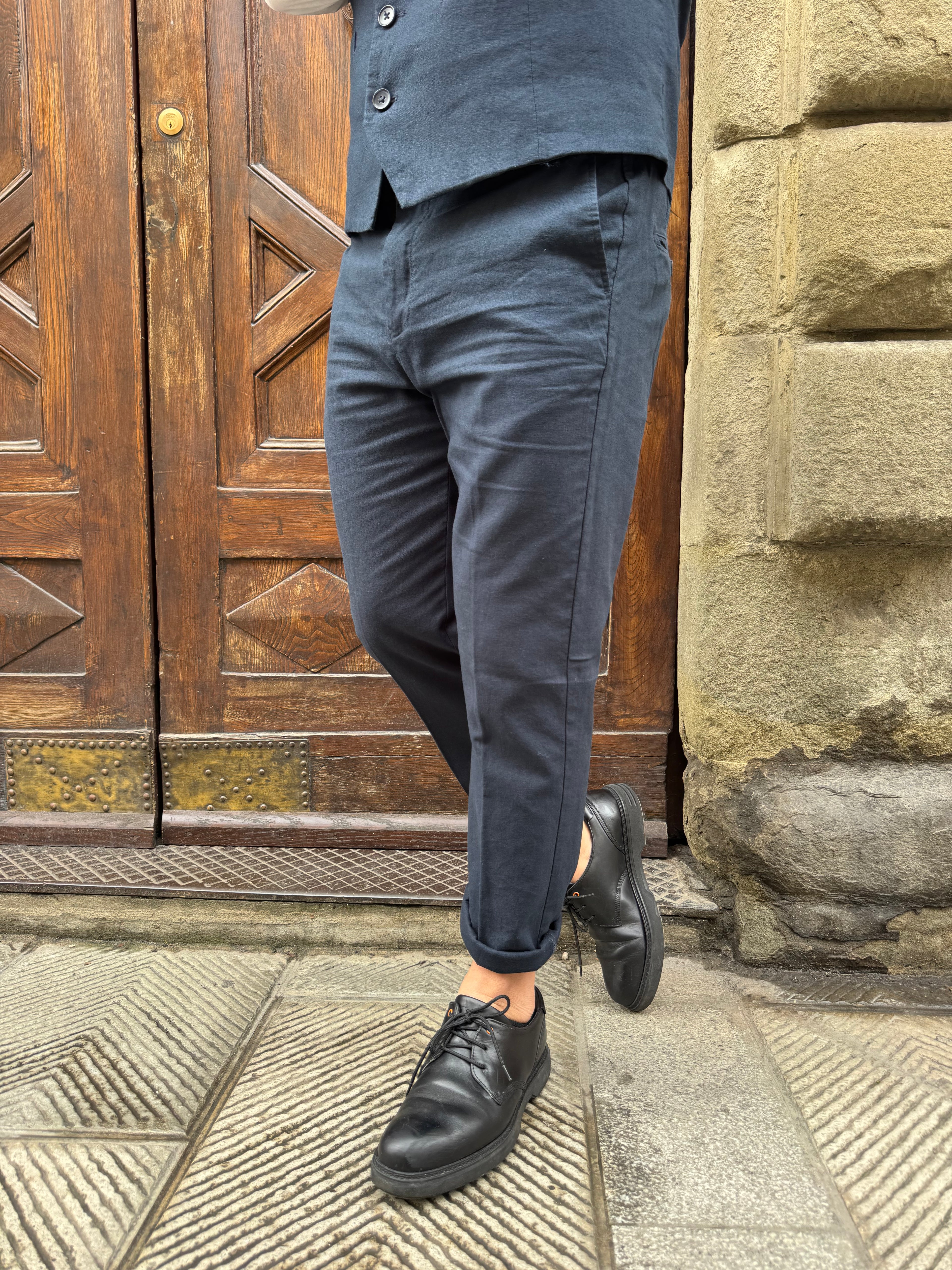 Pantalone completo Roger di Hamaki-Ho blu
