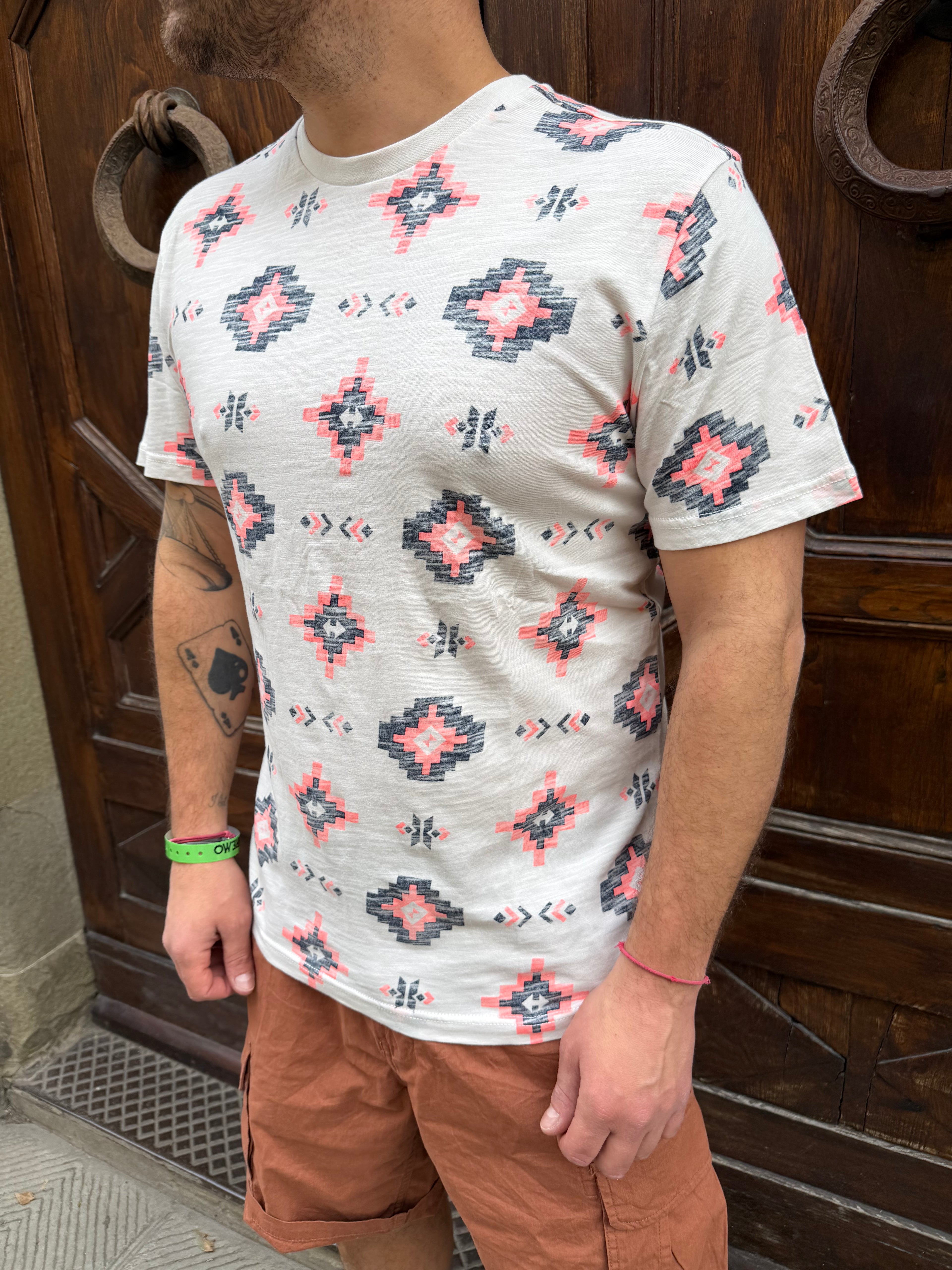 T-shirt Etnic di Petrol
