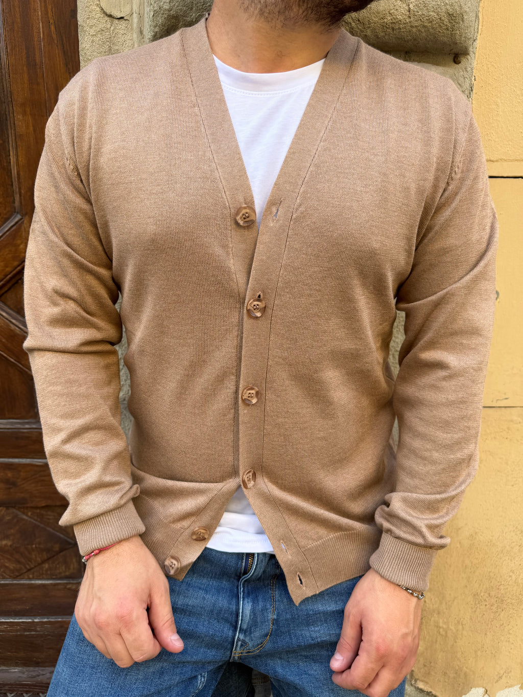 Cardigan Ugo di Hamaki-Ho beige