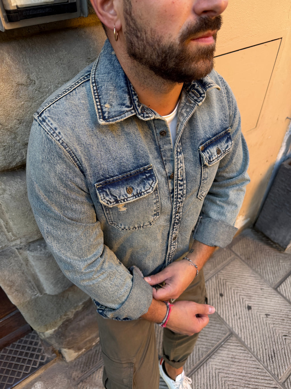 Overshirt in Denim di Pont