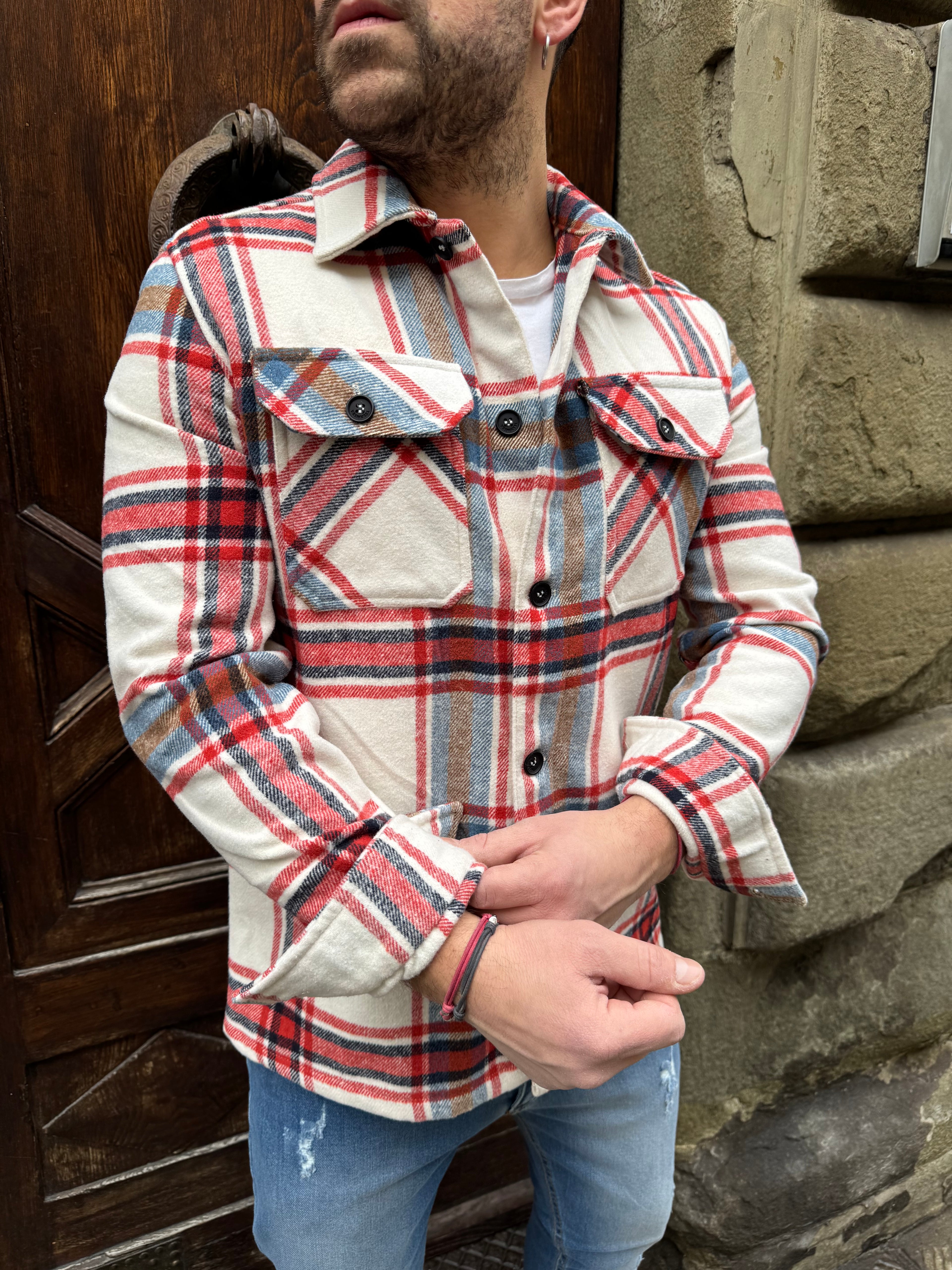 Camiciona a quadri di Telamira