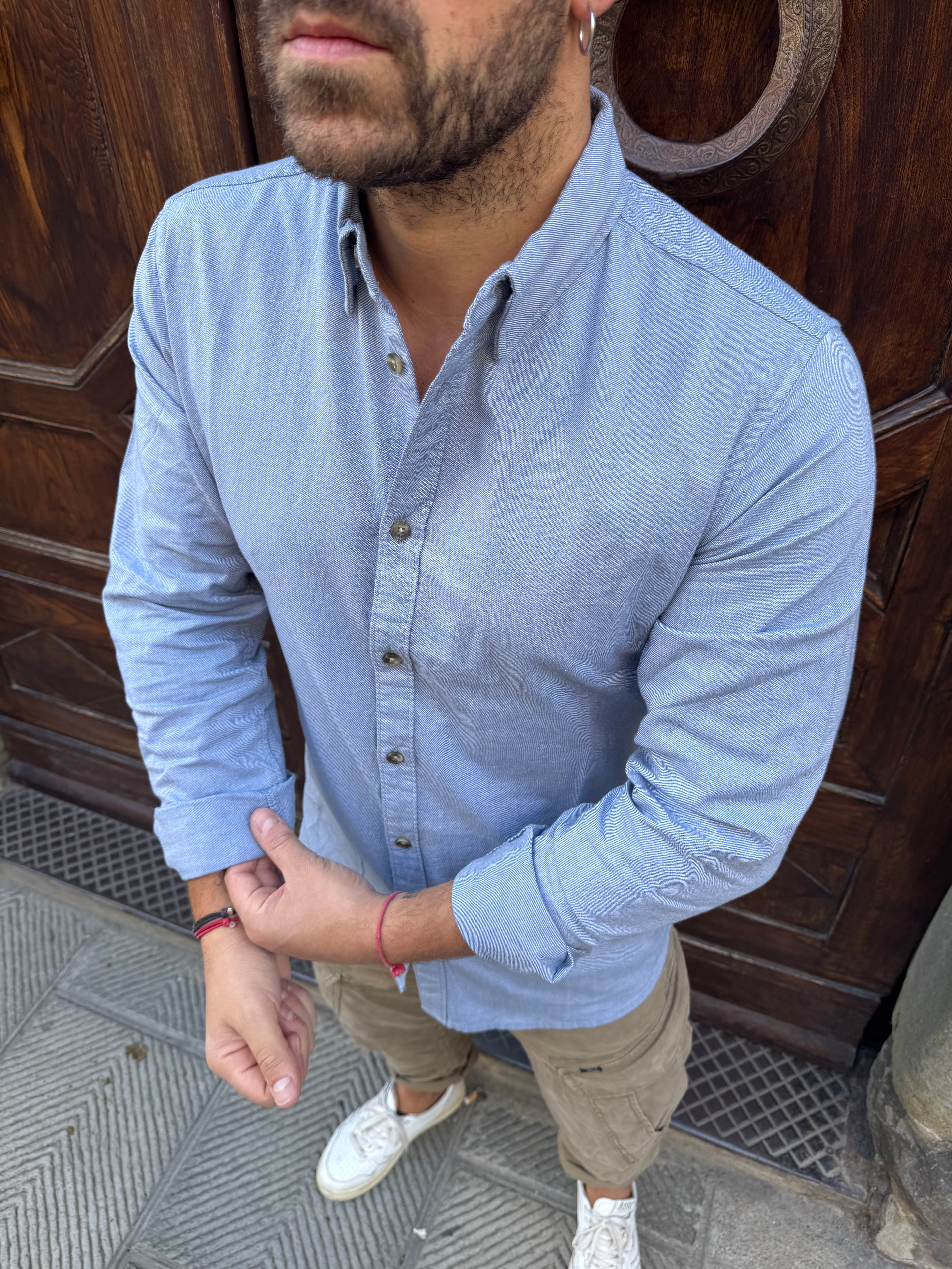 Camicia Figaro di Tiffosi carta da zucchero