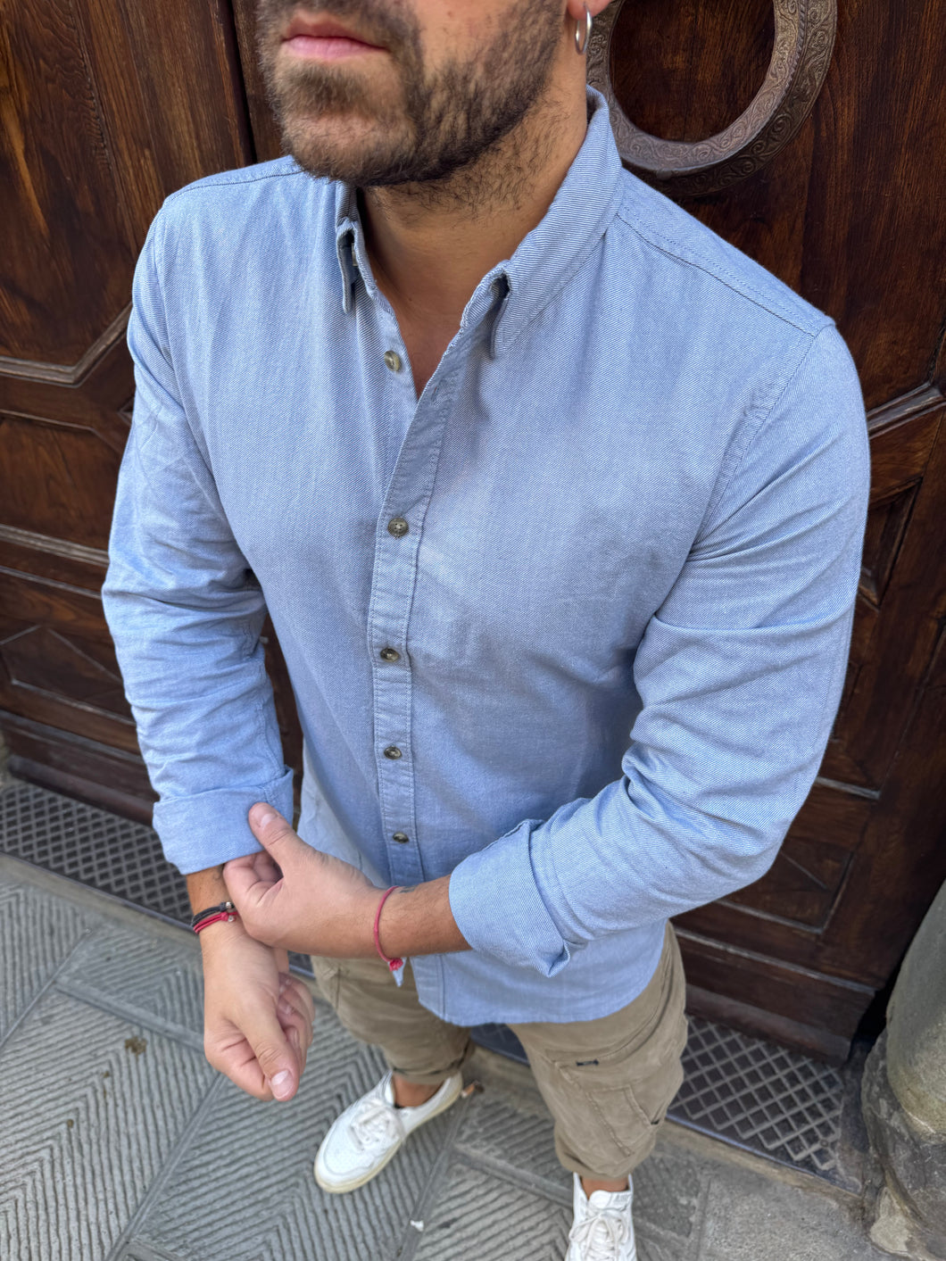 Camicia Figaro di Tiffosi carta da zucchero