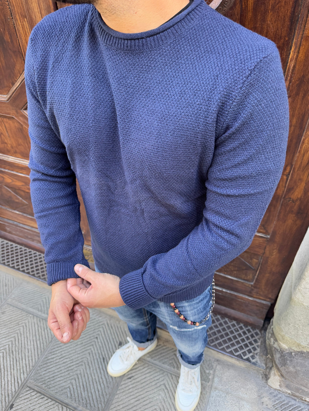 Maglioncino Carlos di Telamira blu