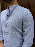 Camicia Millerighe di Hamaki-Ho blu