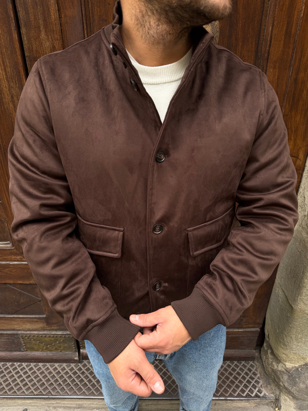 Blouson di Hamaki-Ho in ecocamoscio