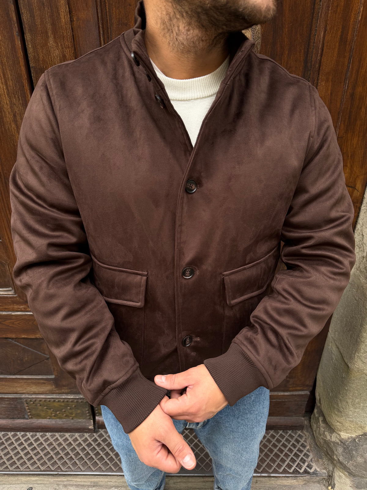 Blouson di Hamaki-Ho in ecocamoscio