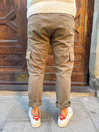 Pantalone Cargo di Trez verde militare