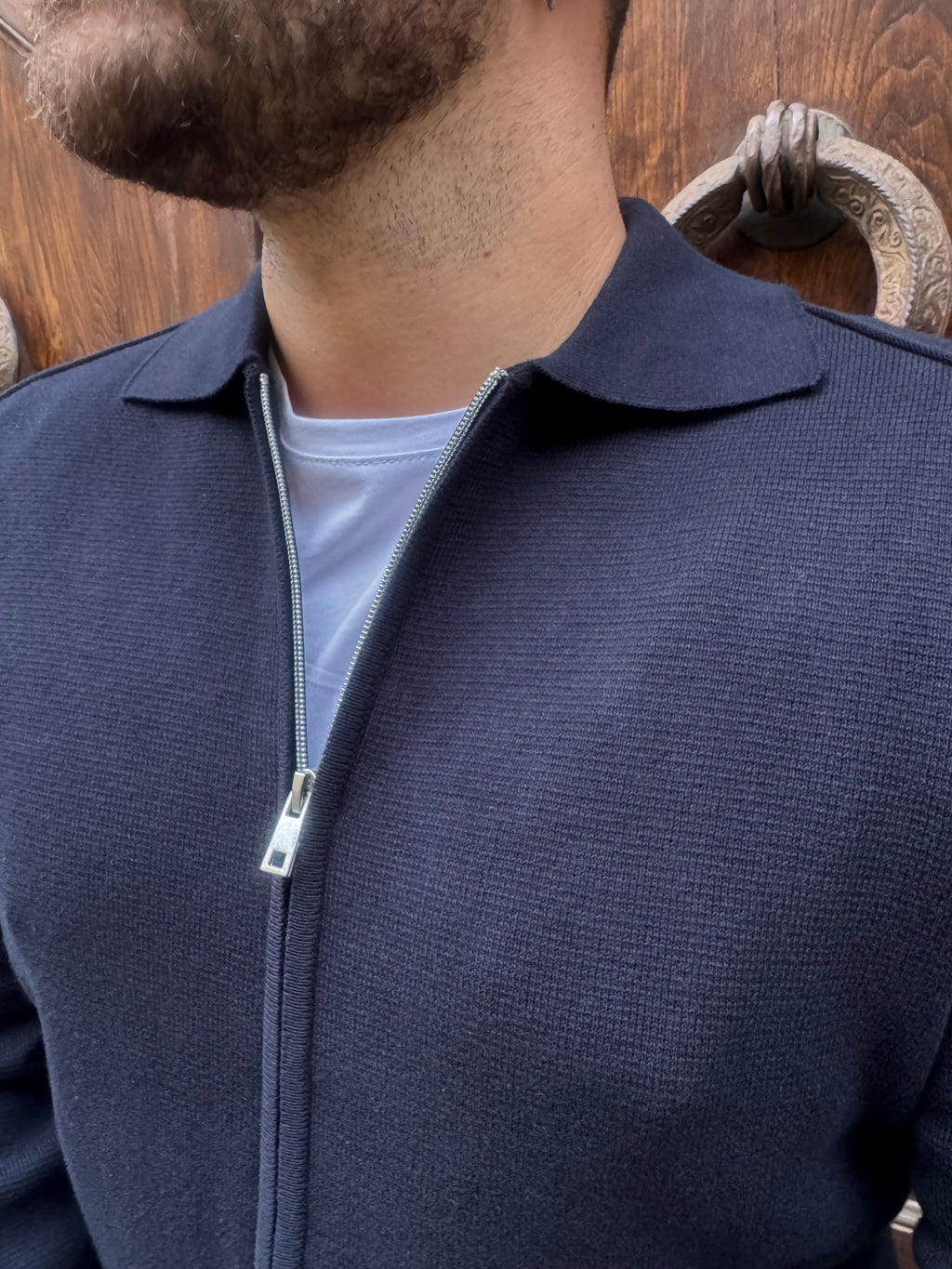 Cardigan Zip di Hamaki-Ho