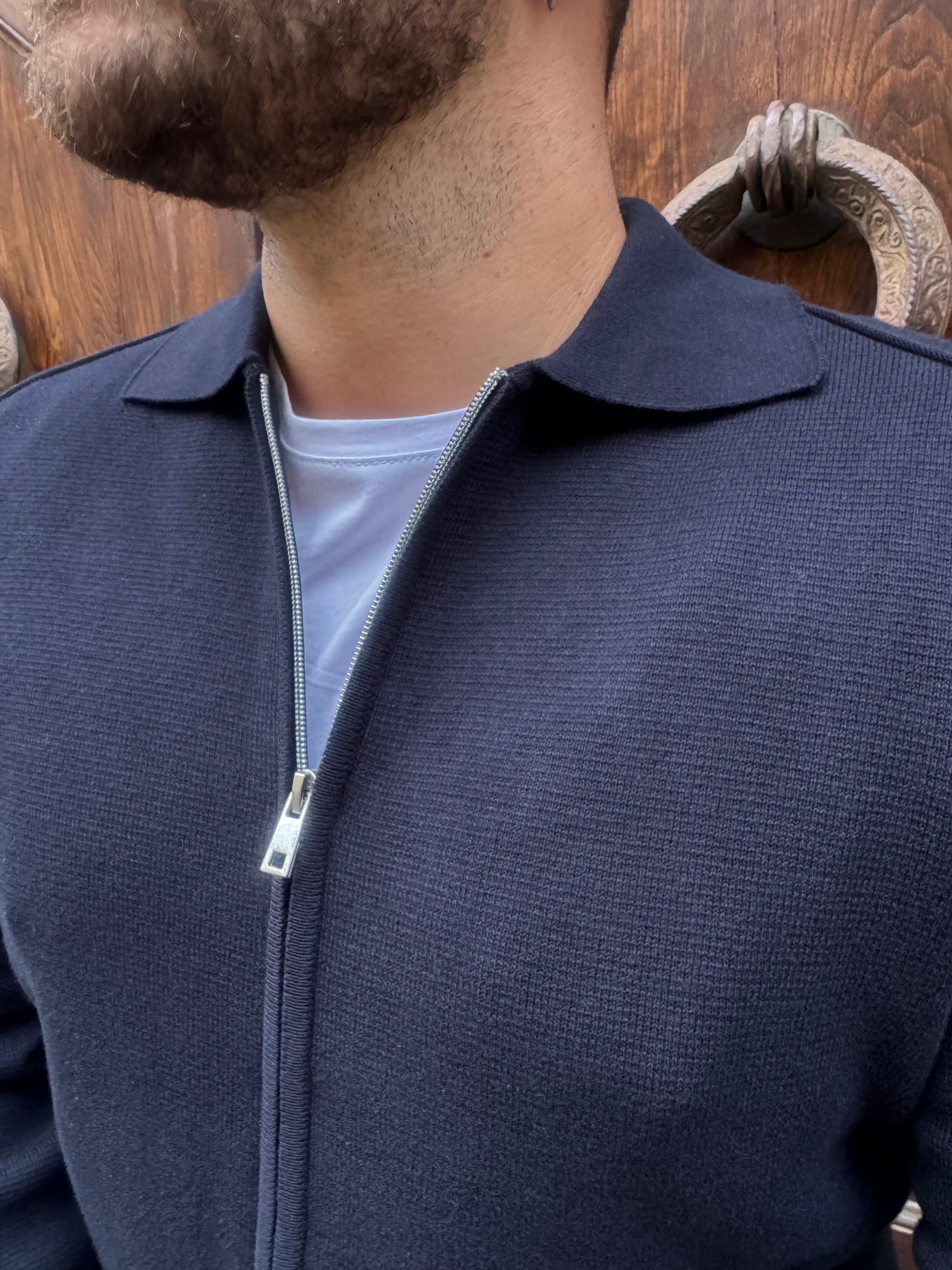 Cardigan Zip di Hamaki-Ho