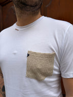 T-Shirt James di 3.9 bianca