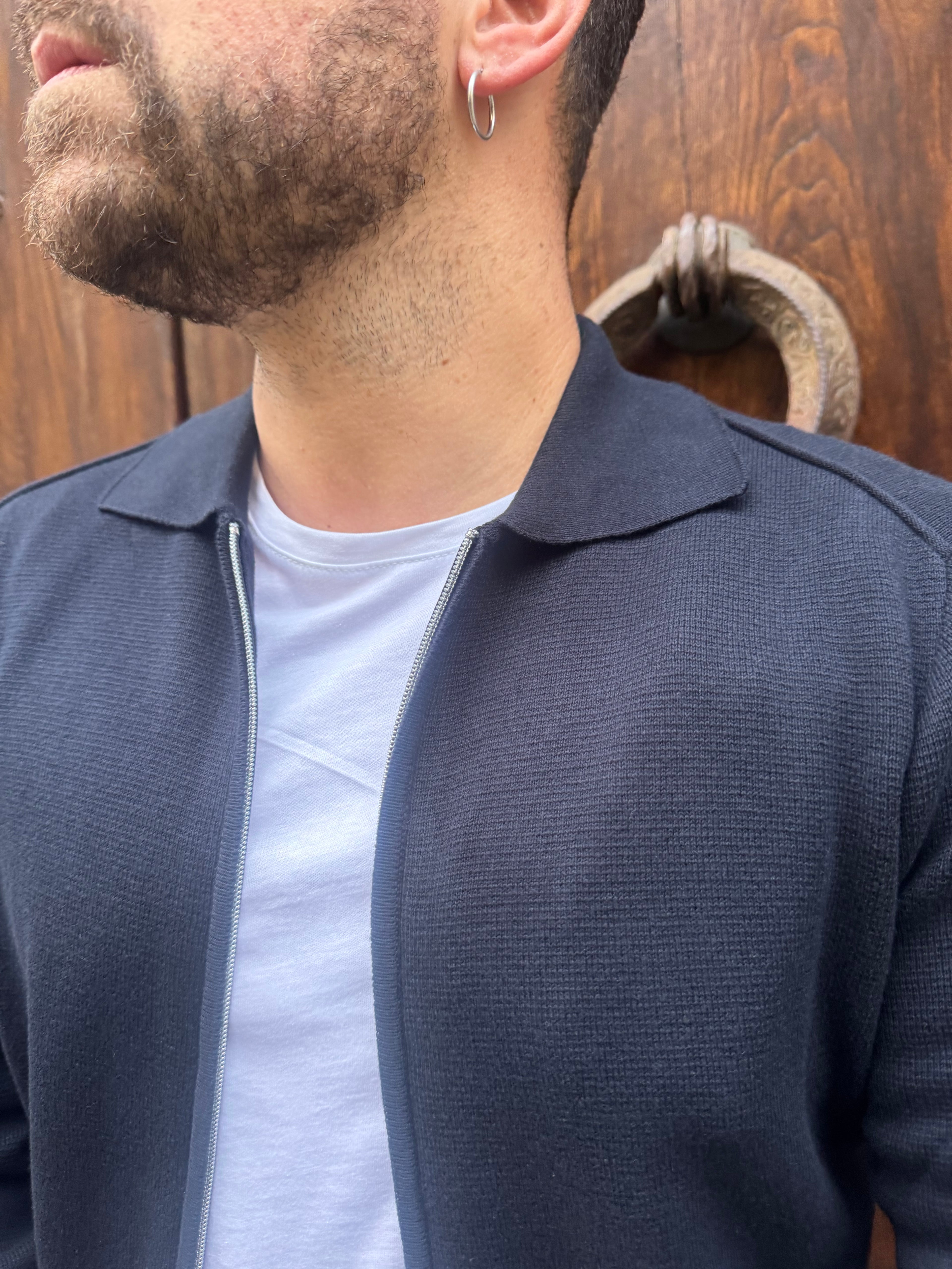 Cardigan Zip di Hamaki-Ho