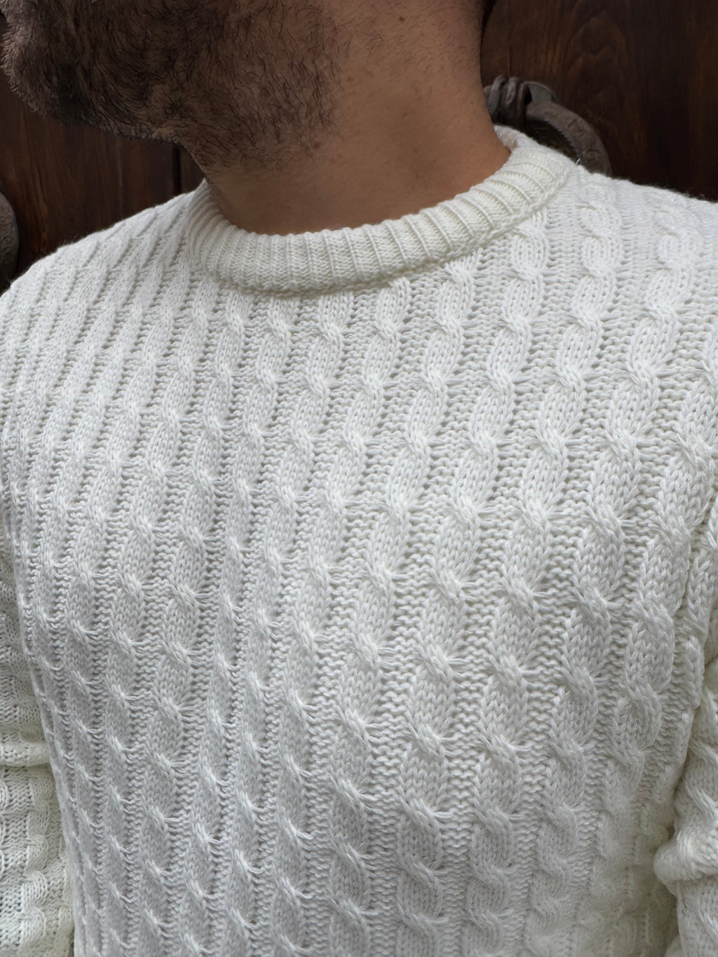 Maglioncino treccia di Telamira