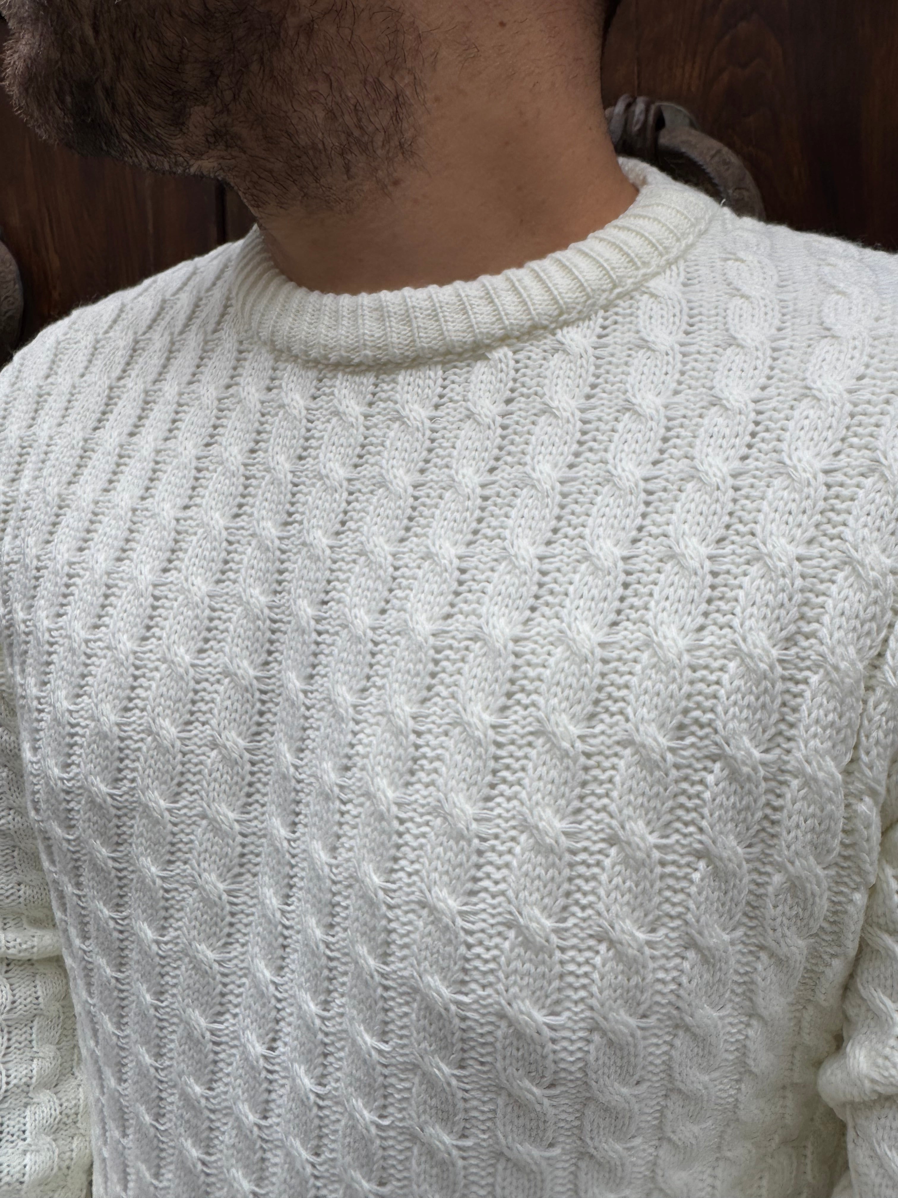 Maglioncino treccia di Telamira