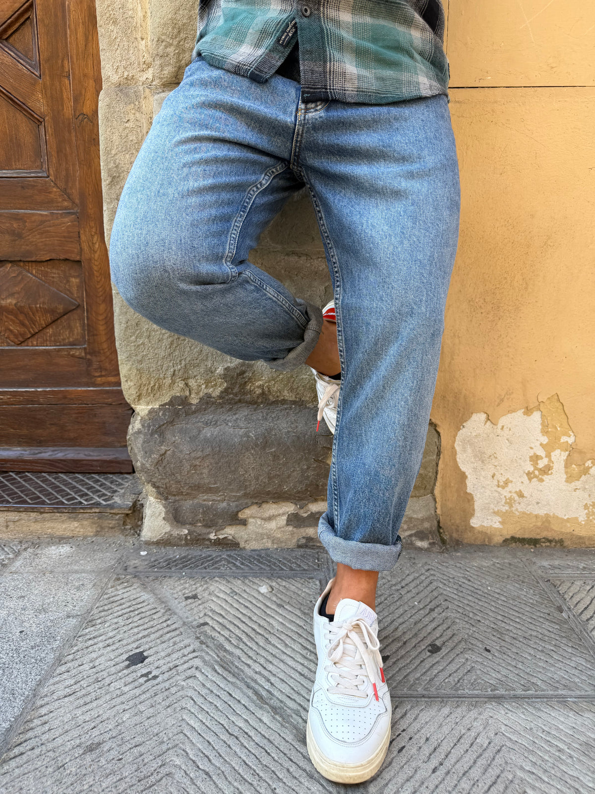 Jeans Yellowstone Cropped di Pont 01 intermedio