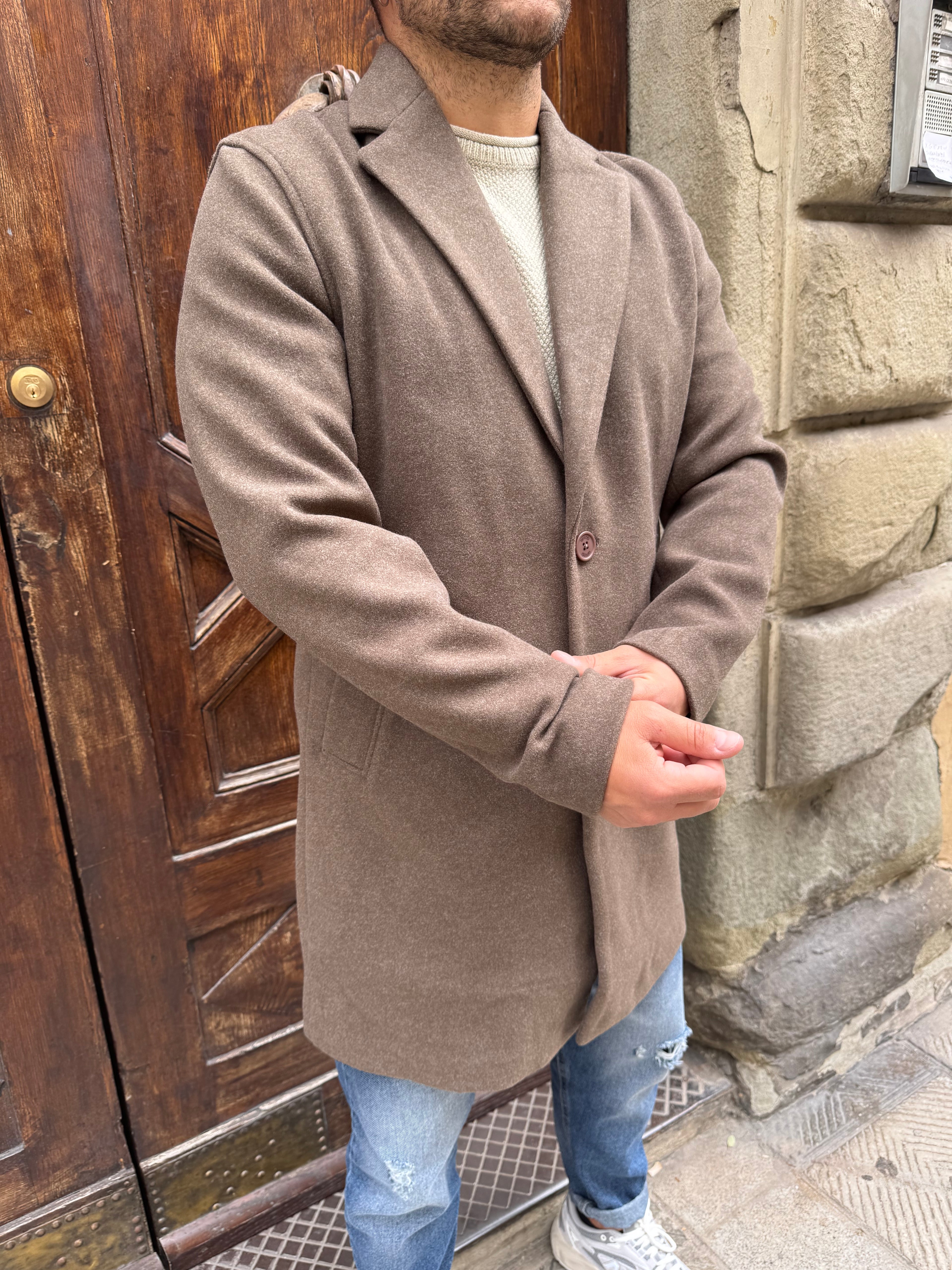 Cappotto Bruce di Tiffosi moro