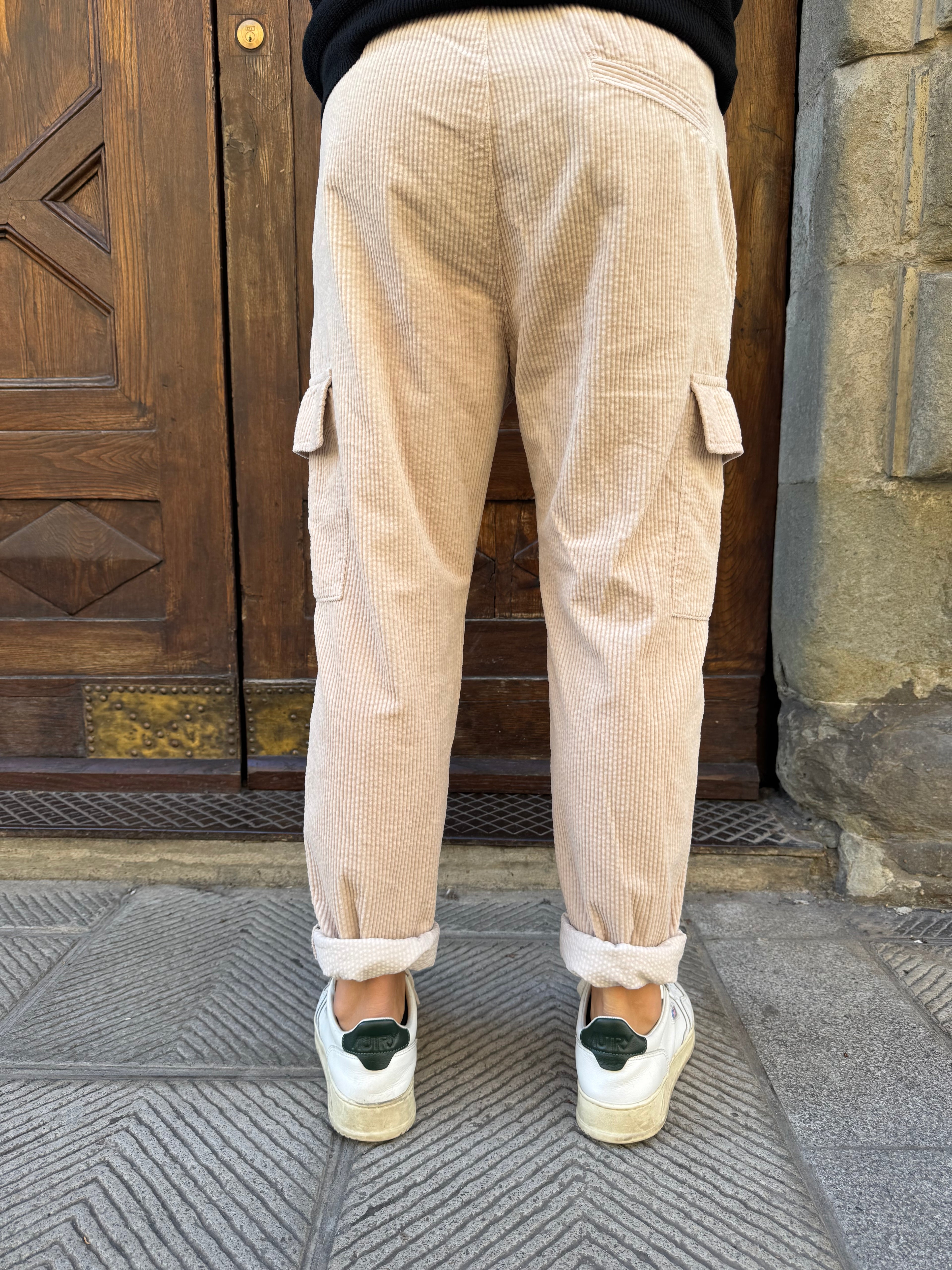 Pantalaccio Cargo in Velluto