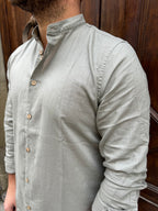 Camicia Summer di Hamaki-Ho coreana verde