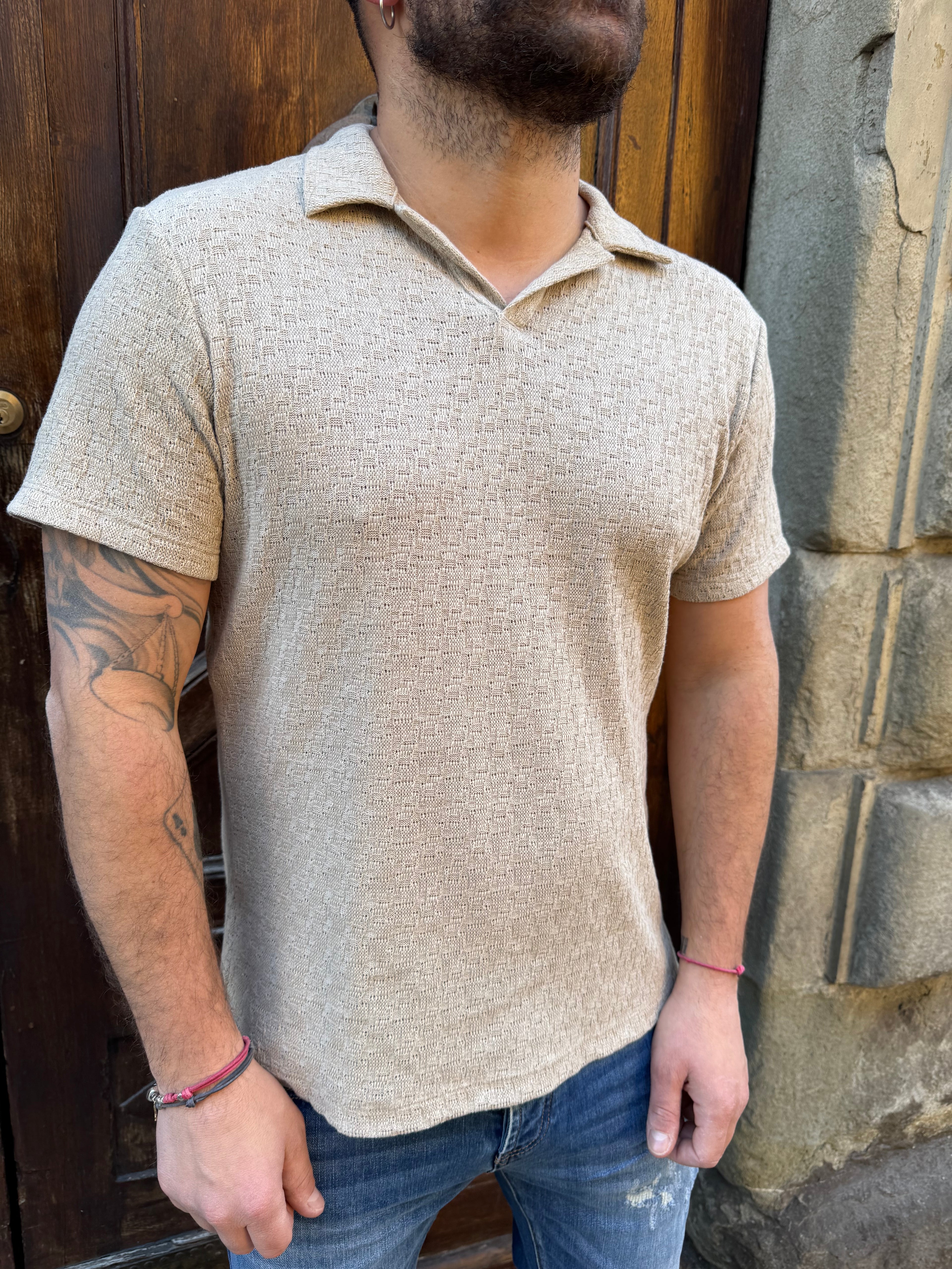 Polo Coco di 3.9 beige