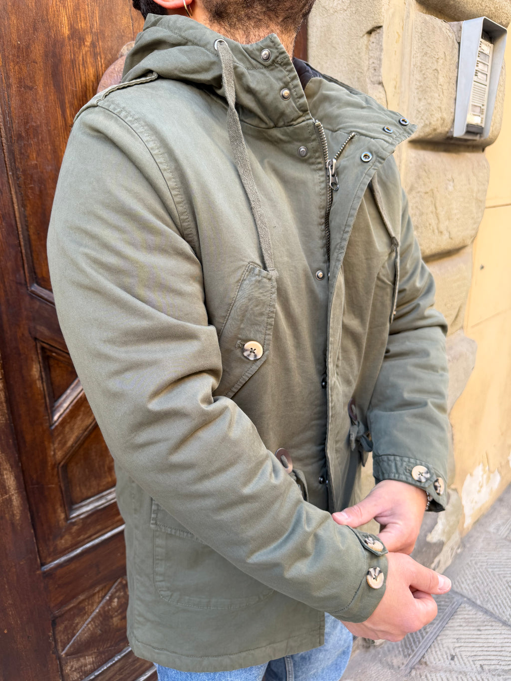 Parka di Tréz verde