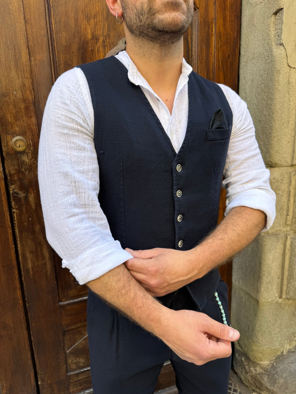 Gilet completo Paul blu navy