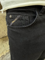 Jeans Yellowstone Cropped di Pont nero