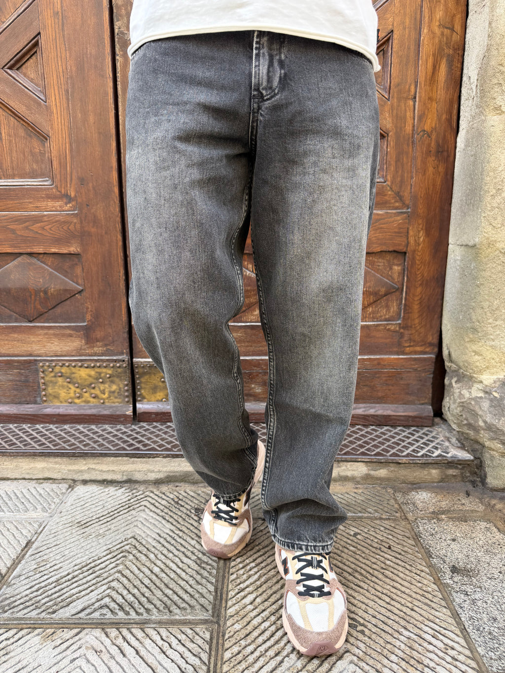 Jeans Teide di Pont lavaggio grigio