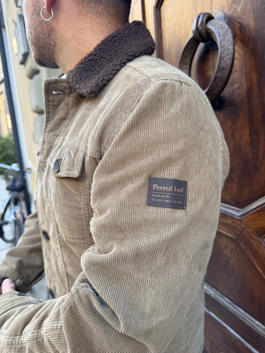 Giacchetto in velluto di Petrol