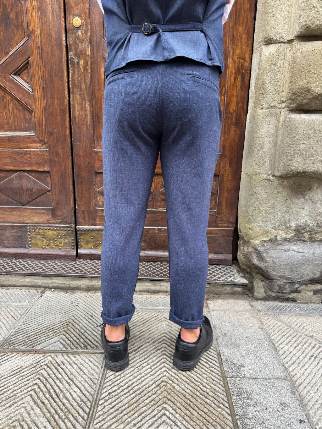 Pantalone coordinato London di 3.9 blu jeans