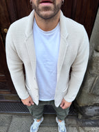 Cardigan Lucio di 3.9 panna
