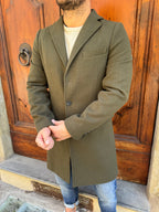 Cappotto Dandy di Hamaki-Ho verde