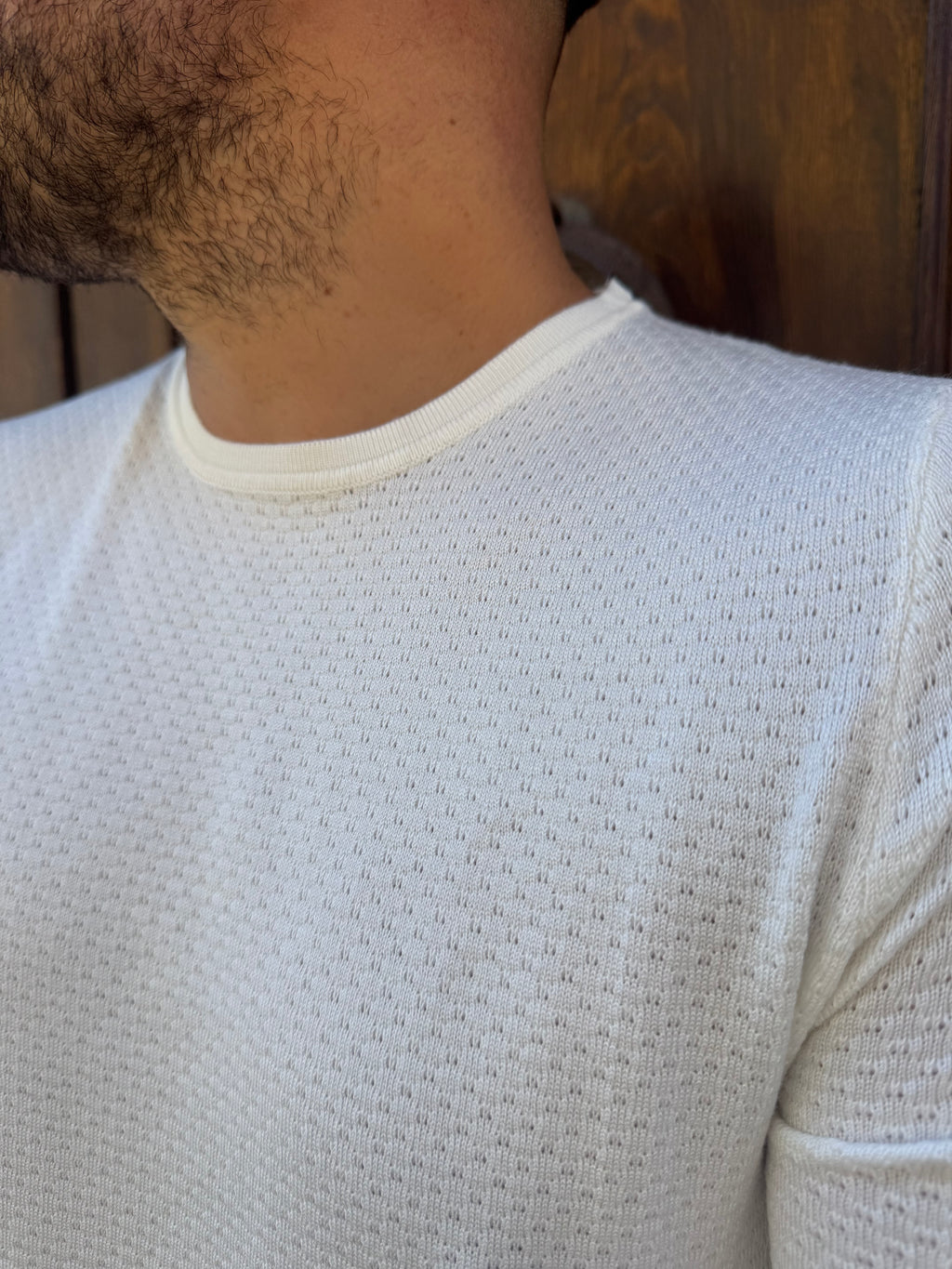 Maglioncino Honey di Telamira panna