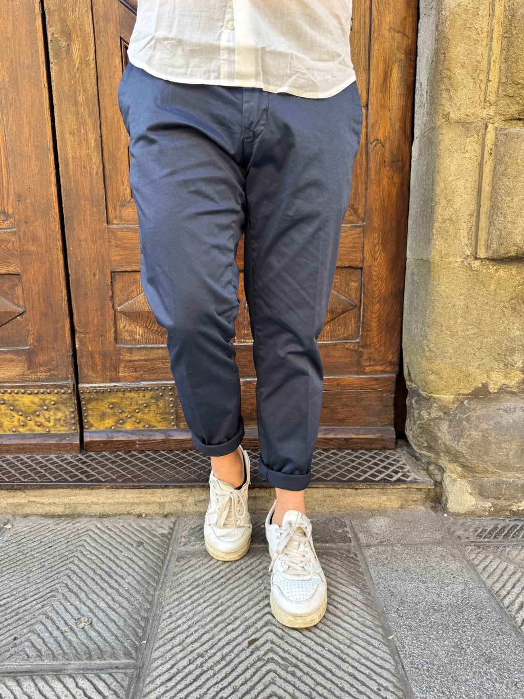 Pantalone Chinos di Telamira blu