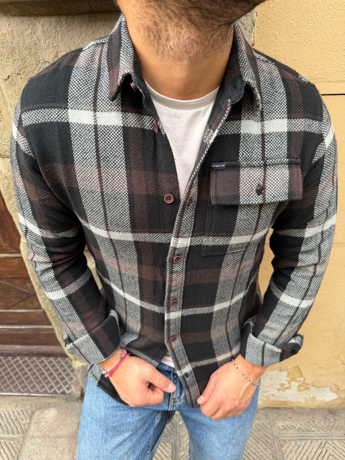 Camicia Jordan di Petro Ind moro