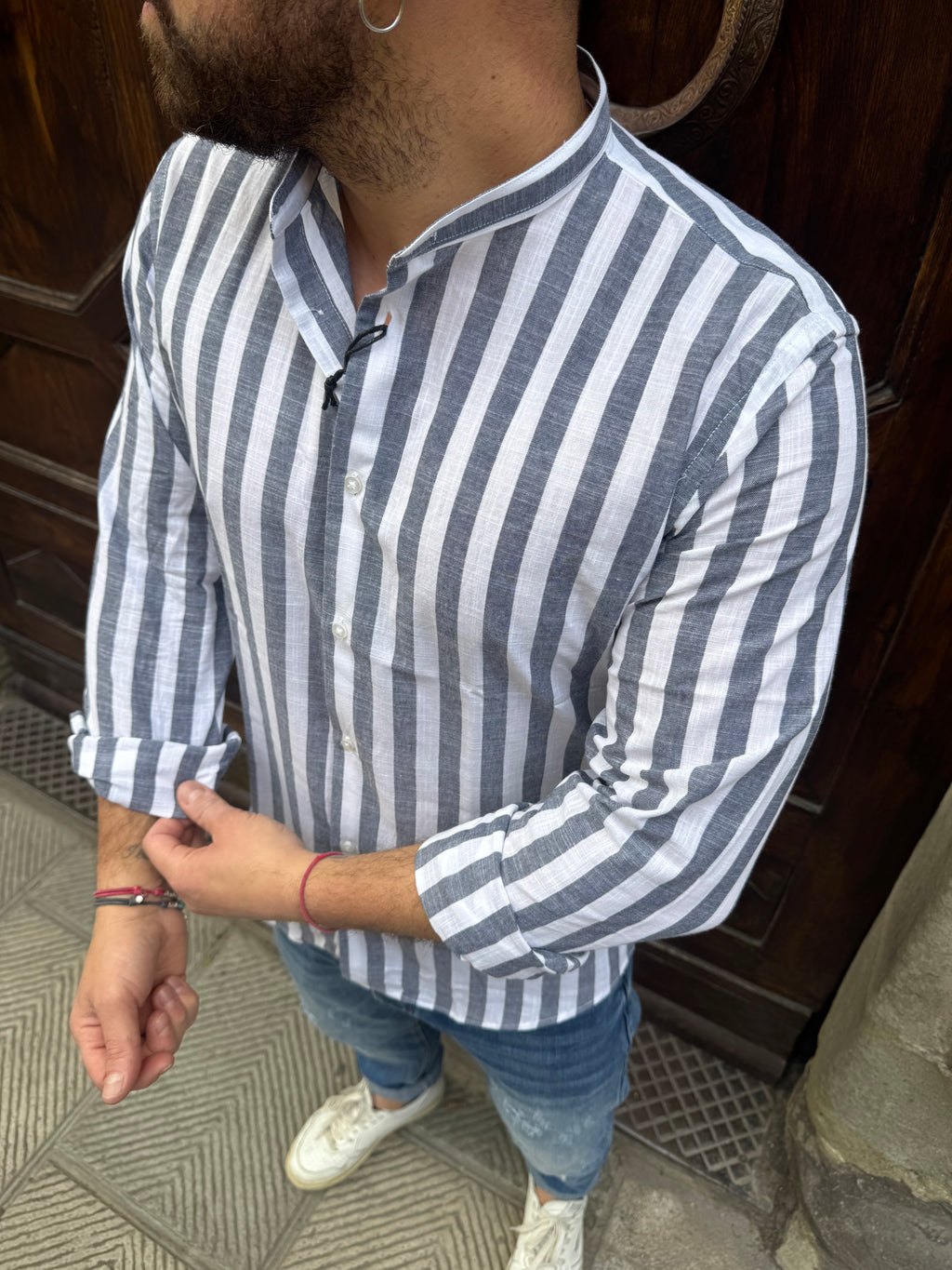 Camicia Sun di Telamira blu
